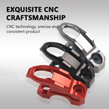 SEAMETAL Motorcycle Helmet Hook Universal Aluminium Alloy Luggage Bag Hanger Modified Helmet Holder Clamp Bracket Accessories