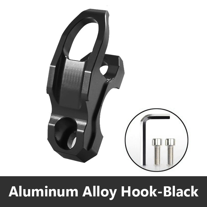 SEAMETAL Motorcycle Helmet Hook Universal Aluminium Alloy Luggage Bag Hanger Modified Helmet Holder Clamp Bracket Accessories