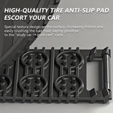 SEAMETAL Car Tire Emergency Anti-skid Board Recovery Tracks Traction Mat Board Snow Chain Shovel Ramps Pad Off Road Accessories