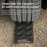 SEAMETAL Car Tire Emergency Anti-skid Board Recovery Tracks Traction Mat Board Snow Chain Shovel Ramps Pad Off Road Accessories