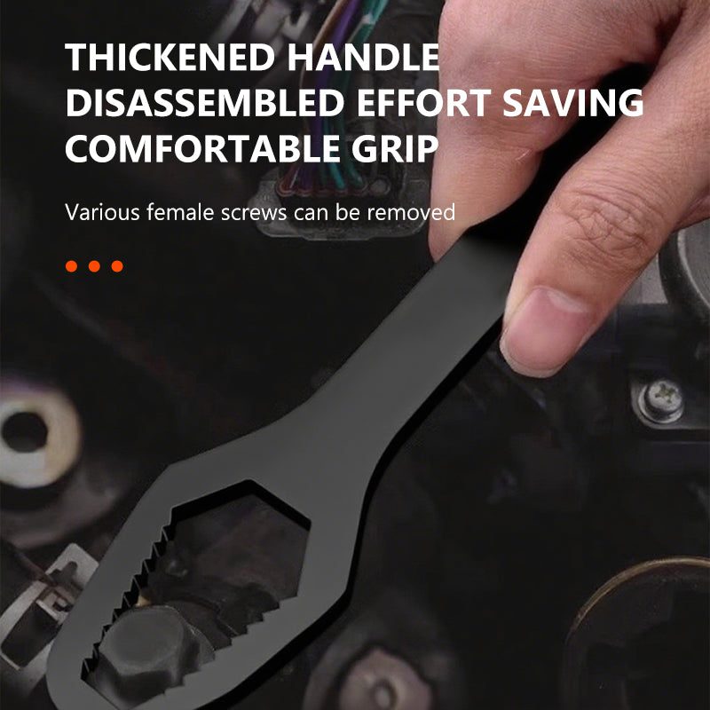 SEAMETAL Universal Torx Wrench Self-tightening Adjustable Glasses Wrench Board Double-head Torx Spanner Hand Tools For Factory