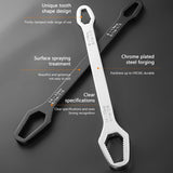 SEAMETAL Universal Torx Wrench Self-tightening Adjustable Glasses Wrench Board Double-head Torx Spanner Hand Tools For Factory