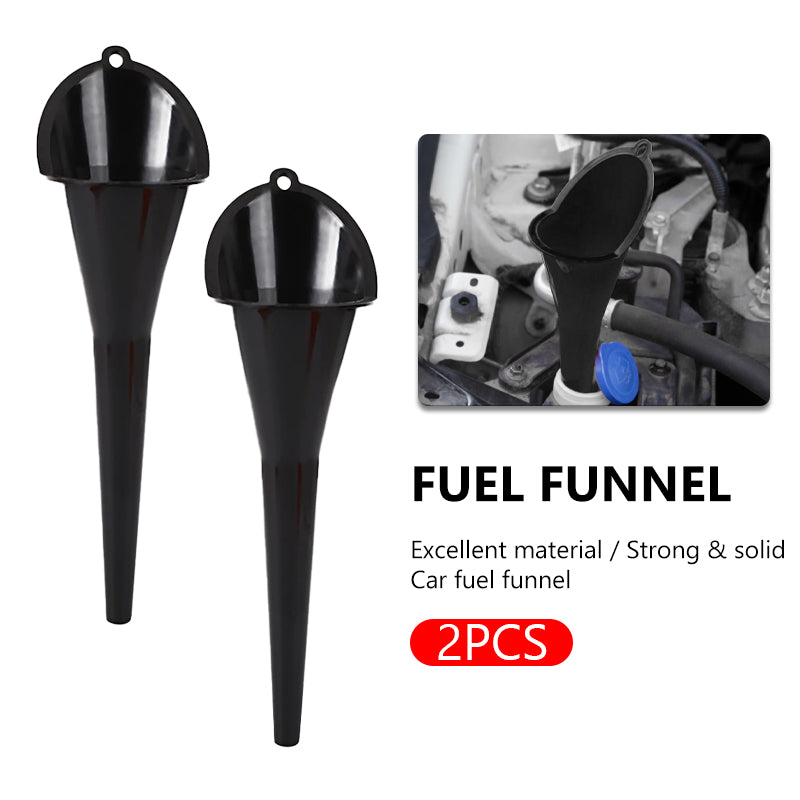 SEAMETAL Refueling Funnel Free Hand Long Mouth Gasoline Engine Oil Fuel Filter Car Motorcycle Special Plastic Funnel