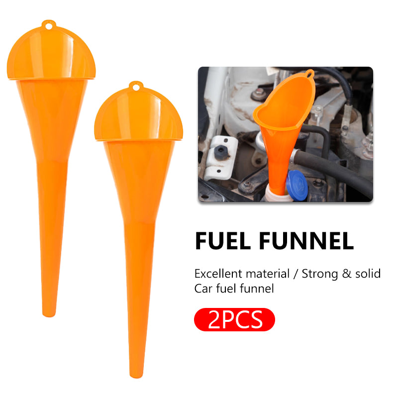 SEAMETAL Refueling Funnel Free Hand Long Mouth Gasoline Engine Oil Fuel Filter Car Motorcycle Special Plastic Funnel