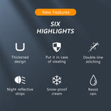 SEAMETAL Car Winter Windshield Snow Cover Thicken UV Reflective Sun Shade Waterproof Frost Protection Universal For SUV/Sedan