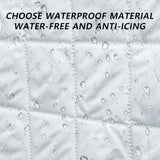 SEAMETAL Car Winter Windshield Snow Cover Thicken UV Reflective Sun Shade Waterproof Frost Protection Universal For SUV/Sedan