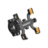 SEAMETAL Motorcycle Bicycle Phone Holder Aluminum Alloy Shock Absorption Phone Stand Waterproof Stable