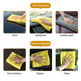 SEAMETAL Ultra-Absorbent Dual-Layer Microfiber Car Wash Towel,Soft & Scratch-Free Cleaning Cloth for Vehicle Exterior