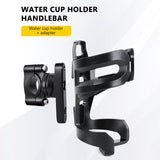 SEAMETAL Motorcycle Bicycle Water Cup Holder Universal Handlebar Bottle Holder Adjustable Bottle Cage Kettle Holder for MTB Road Bike