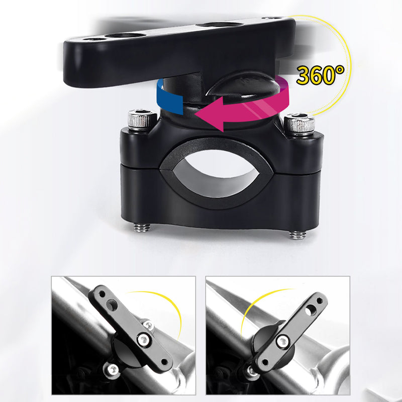 SEAMETAL Motorcycle Bicycle Water Cup Holder Universal Handlebar Bottle Holder Adjustable Bottle Cage Kettle Holder for MTB Road Bike