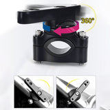 SEAMETAL Motorcycle Bicycle Water Cup Holder Universal Handlebar Bottle Holder Adjustable Bottle Cage Kettle Holder for MTB Road Bike