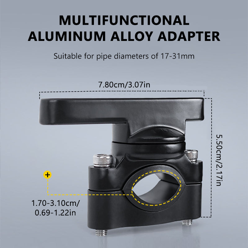 SEAMETAL Motorcycle Bicycle Water Cup Holder Universal Handlebar Bottle Holder Adjustable Bottle Cage Kettle Holder for MTB Road Bike