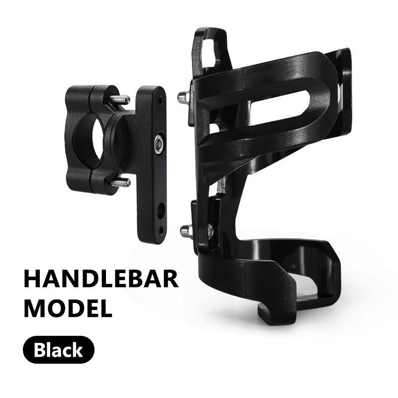 SEAMETAL Motorcycle Bicycle Water Cup Holder Universal Handlebar Bottle Holder Adjustable Bottle Cage Kettle Holder for MTB Road Bike