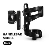 SEAMETAL Motorcycle Bicycle Water Cup Holder Universal Handlebar Bottle Holder Adjustable Bottle Cage Kettle Holder for MTB Road Bike