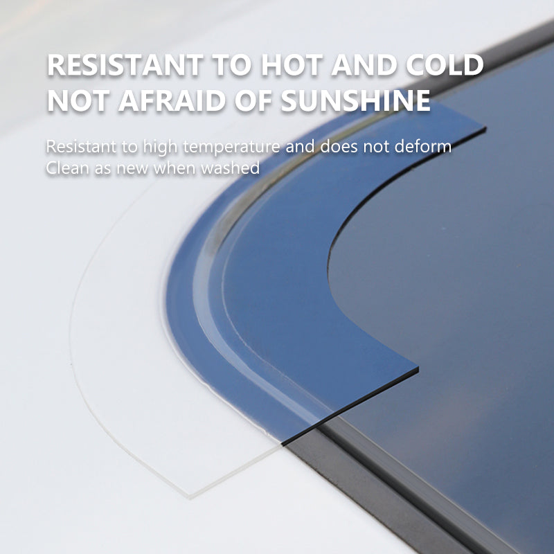 SEAMETAL Sunroof Sealing Strips Waterproof Stickers Car Glass Adhesive Strips Panoramic Sunroof Roof Leak Prevention Strips