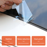 SEAMETAL Sunroof Sealing Strips Waterproof Stickers Car Glass Adhesive Strips Panoramic Sunroof Roof Leak Prevention Strips
