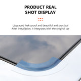 SEAMETAL Sunroof Sealing Strips Waterproof Stickers Car Glass Adhesive Strips Panoramic Sunroof Roof Leak Prevention Strips