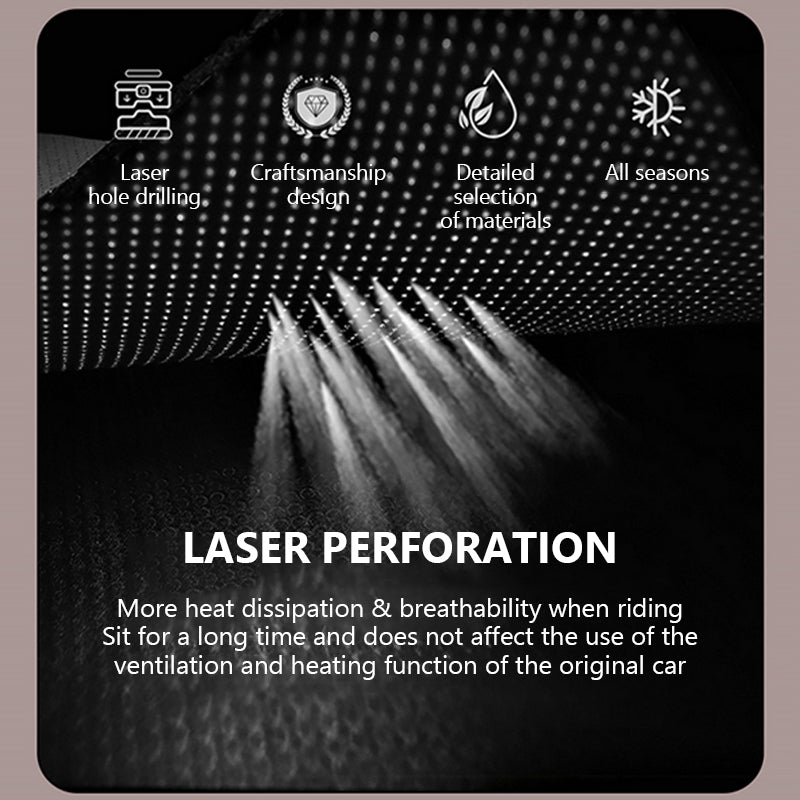 SEAMETAL Car Seat Cover Nappa Leather Car Seat Cushion Protector Winter Warm Seat Mat Soft Breathable Seat Cover Pad Accessories