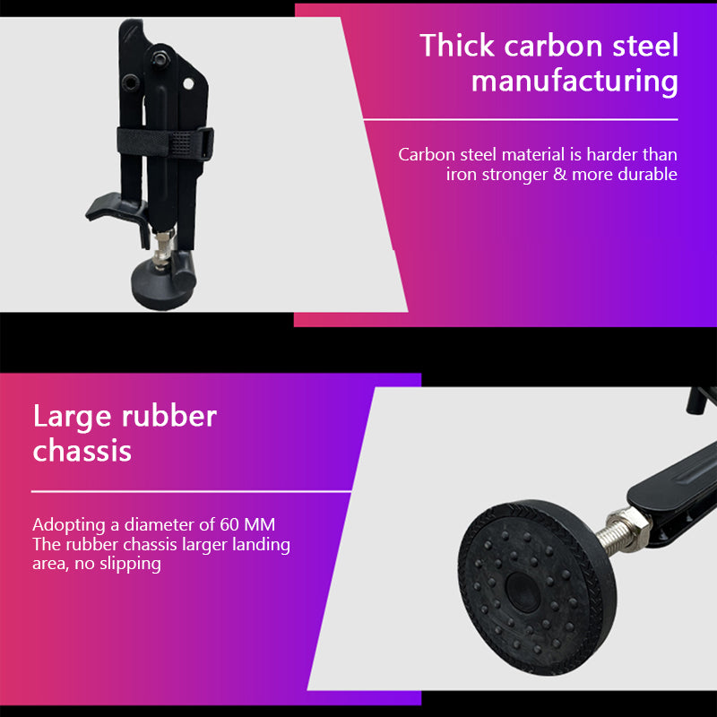 SEAMETAL Motorcycle Maintenance Crane Foldable Heavy Lift Stand Stable Cranes Frame Portable Support Bracket Parking Frame Universal Tools