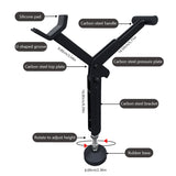 SEAMETAL Motorcycle Maintenance Crane Foldable Heavy Lift Stand Stable Cranes Frame Portable Support Bracket Parking Frame Universal Tools