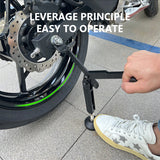 SEAMETAL Motorcycle Maintenance Crane Foldable Heavy Lift Stand Stable Cranes Frame Portable Support Bracket Parking Frame Universal Tools