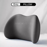 SEAMETAL Ergonomic Memory Foam Car Neck Pillow - Down-Surface Material, Slow Rebound, Medium Firmness