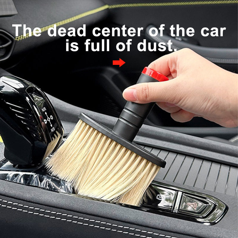SEAMETAL Multifunctional Car Cleaning Brush Auto Air Outlet Gaps Dust Removal Brush Soft Bristles Car Interior Duster Clean Tool