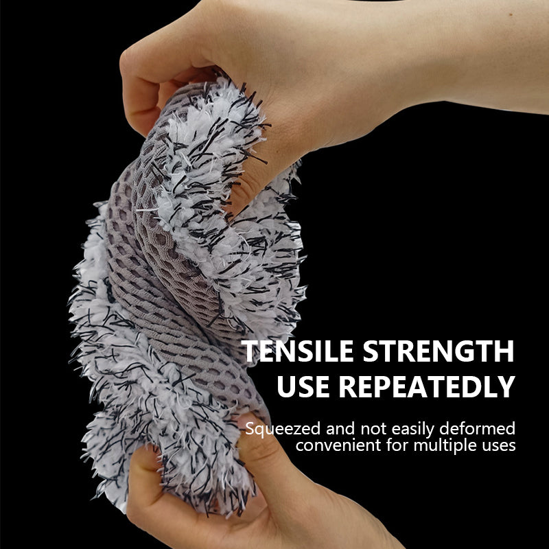 Microfiber Car Wash Sponge - Non-Scratch Wash Mitt Microfibers for Cleaner Cars, Great for Everyday Cleaning