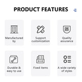 SEAMETAL Car Mesh Organizer, Seat Back Net Bag, Barrier of Backseat Pet Kids, Cargo Tissue Purse Holder, Driver Storage Netting Pouch