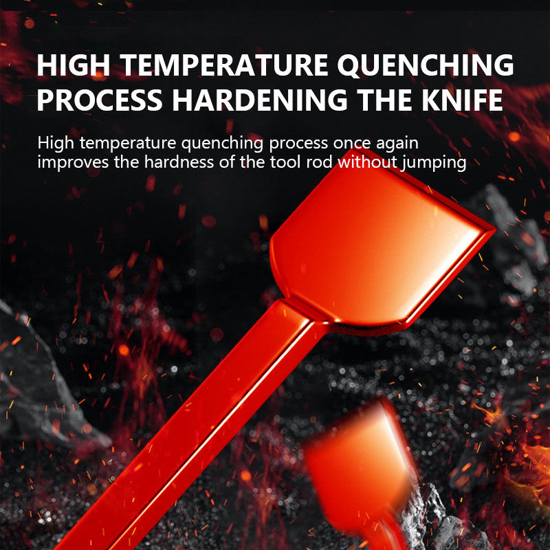 SEAMETAL Car Gasket Scraper Rust, Residue And Buildup Cleaning Blade Car Cylinder Scraper Cleaning Tool Extended Reach Handle