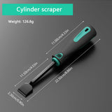 SEAMETAL Car Gasket Scraper Rust, Residue And Buildup Cleaning Blade Car Cylinder Scraper Cleaning Tool Extended Reach Handle