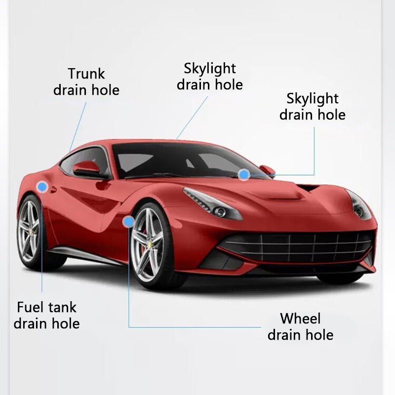 SEAMETAL 3m/5m Car Drain Dredge Cleaning Brush Auto Sunroof Drain Hole Clog Brush Long Hoses Cleaning Tool Drain Pipe Cleaner