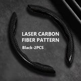 SEAMETAL Carbon Fiber Car Steering Wheel Cover Anti Slip Steering Wheel Protector Cover Durable Wear-resistant