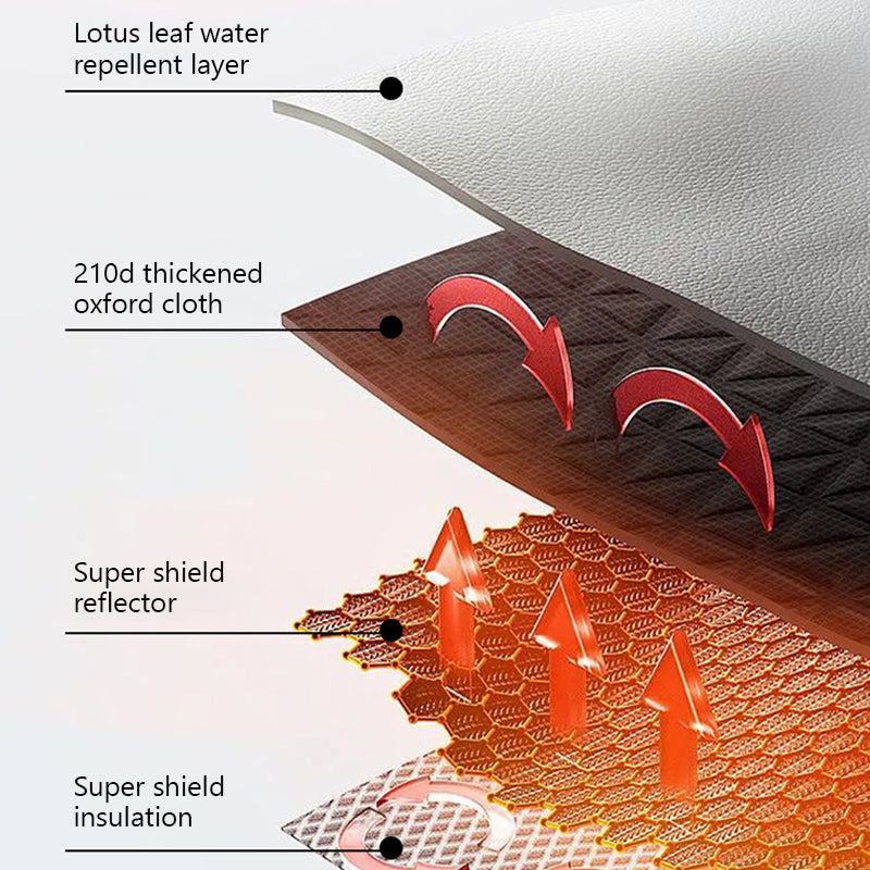 SEAMETAL Motorcycle Bike Cover Waterproof All Season Dustproof UV Protective Outdoor Indoor Scooter Wear-resistant Fabric Motorbike Cover