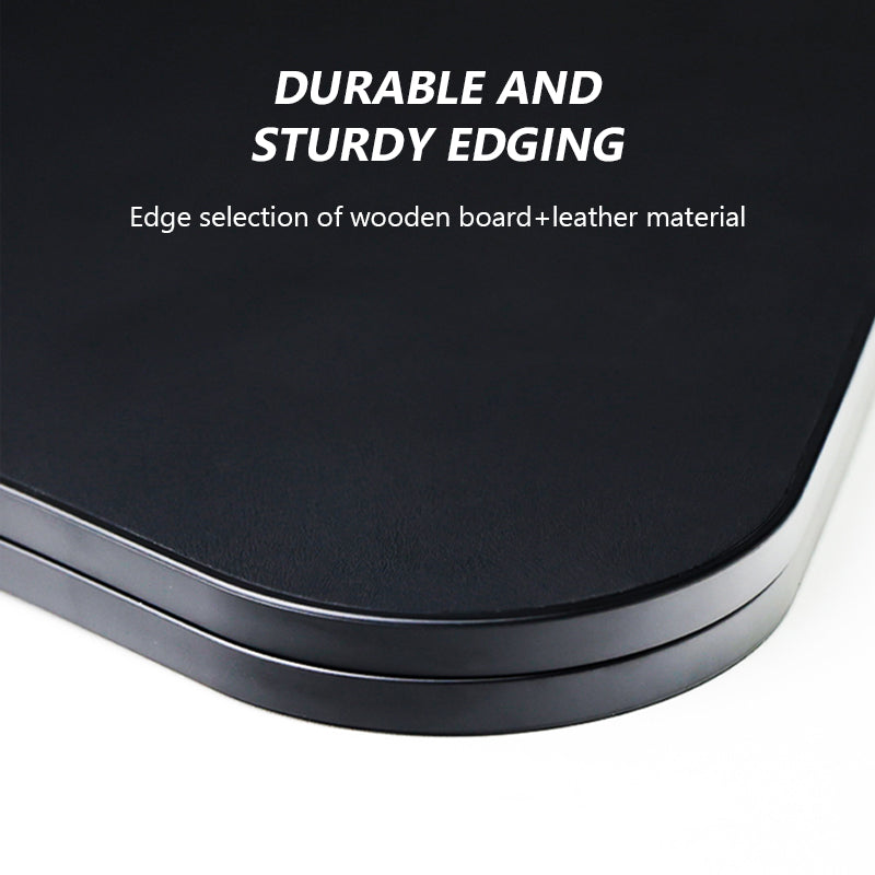 SEAMETAL Auto Eating Drinks Tray Holder Foldable Car Steering Wheel Laptop Tray Table High Stability Strong Universal