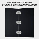 SEAMETAL Auto Eating Drinks Tray Holder Foldable Car Steering Wheel Laptop Tray Table High Stability Strong Universal