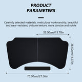 SEAMETAL Auto Eating Drinks Tray Holder Foldable Car Steering Wheel Laptop Tray Table High Stability Strong Universal