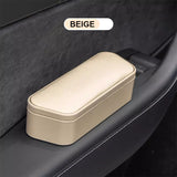 Car Armrest Support Cover, Adjustable Auto Side Door Armrest Pillow Relieve Driver Arm Fatigue, Automotive Knee Elbow Pad with Storage Box