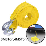SEAMETAL Car Rescue Tow Rope Towing Rope Off-road Vehicle Sedan SUV Tow Rope Car Tools Tow Rope Hook