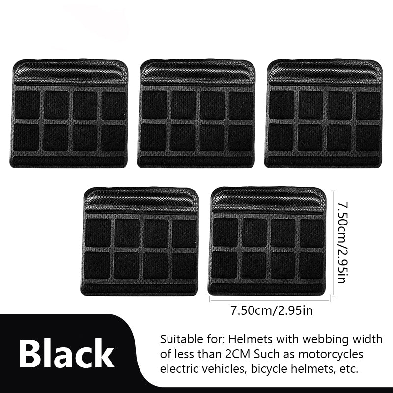 SEAMETAL Helmet Chin Pad Foam Pads Set Chin Strap Padding Replacement Universal For Cycling Bike Bicycle Motorcycle Racing Helmet