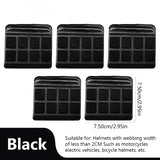 SEAMETAL Helmet Chin Pad Foam Pads Set Chin Strap Padding Replacement Universal For Cycling Bike Bicycle Motorcycle Racing Helmet