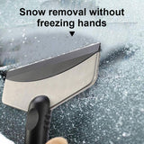 Ice Scraper for Car Windows, No-Scratch Foam Brush Ice Removal Tool for Window and Windshield