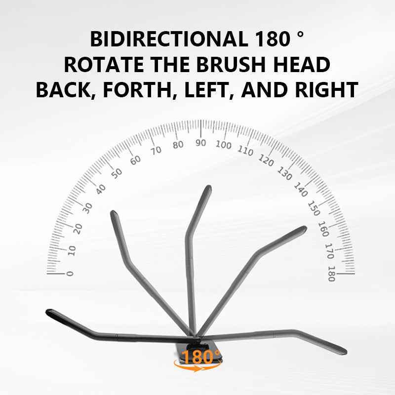 SEAMETAL Car Front Windshield Defogging Brush Velcro Cleaning Dust Duster Wiping Detachable Washable Car Sweeping Dust