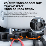 SEAMETAL Car Headrest Memory Foam Side Sleeping Pillow Adjustable Multifunctional Neck Pillow With Dual Hook Headrest