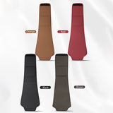 SEAMETAL Car Seat Headrest Protect Cover Storage Pocket PU Leather Durable Car Neck Pillow Case Cars Dustproof Scratch-resistant Universal