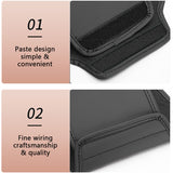 SEAMETAL Car Seat Headrest Protect Cover Storage Pocket PU Leather Durable Car Neck Pillow Case Cars Dustproof Scratch-resistant Universal
