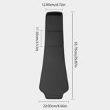 SEAMETAL Car Seat Headrest Protect Cover Storage Pocket PU Leather Durable Car Neck Pillow Case Cars Dustproof Scratch-resistant Universal