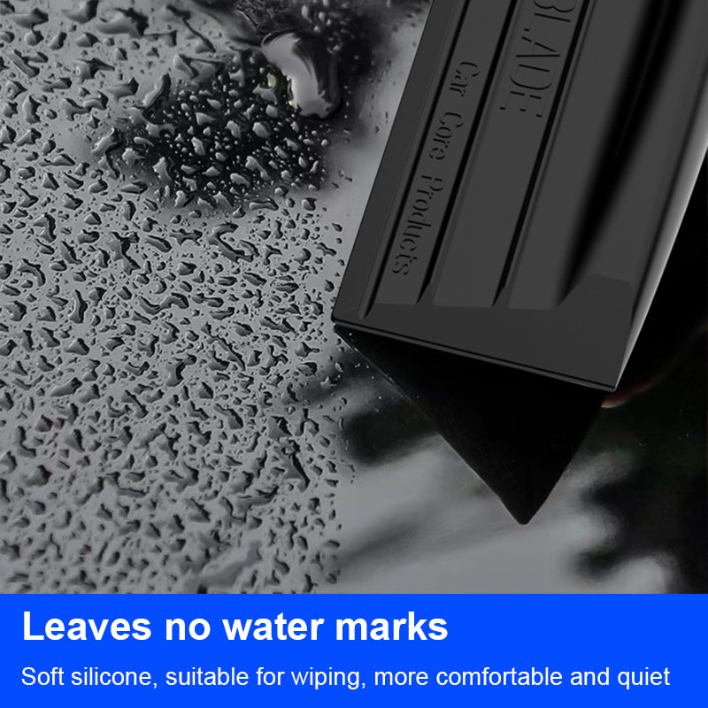 SEAMETAL Car Window Squeegee, Soft Silicone Blade for Cleaning Water, Professional One-Piece Auto Glass Water Wiper