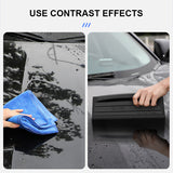 SEAMETAL Car Window Squeegee, Soft Silicone Blade for Cleaning Water, Professional One-Piece Auto Glass Water Wiper