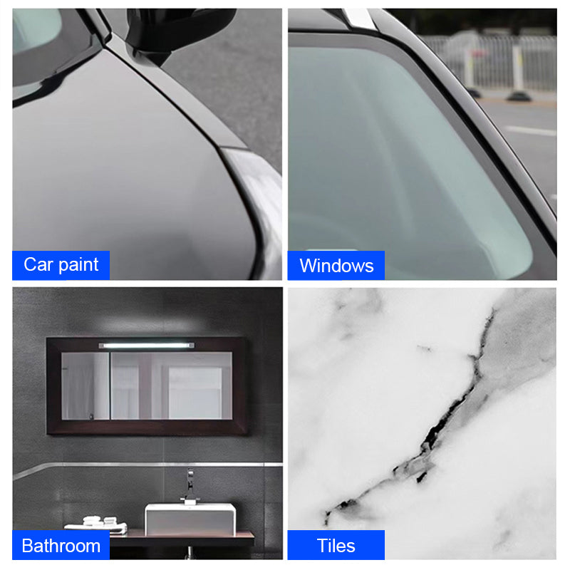 SEAMETAL Car Window Squeegee, Soft Silicone Blade for Cleaning Water, Professional One-Piece Auto Glass Water Wiper